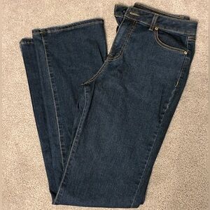 1822 Denim Dark Blue Straight Leg Jeans
